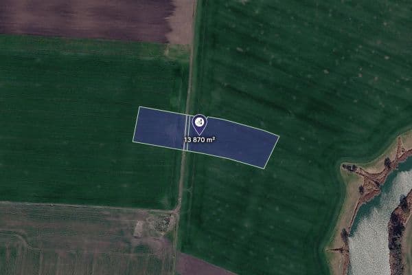 plot for sale, 1,734 m², Kosořice plot for sale, 1,734 m², Kosořice