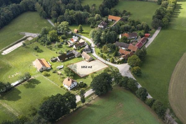 plot for sale, 1,052 m², Červený Újezd plot for sale, 1,052 m², Červený Újezd