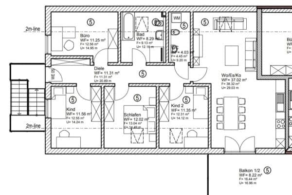 5 bedroom flat to rent, 121 m², Falkenstraße 6, Regenstauf 5 bedroom flat to rent, 121 m², Falkenstraße 6, Regenstauf