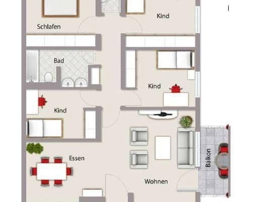 5 bedroom flat to rent, 112 m², Herzogenaurach 5 bedroom flat to rent, 112 m², Herzogenaurach