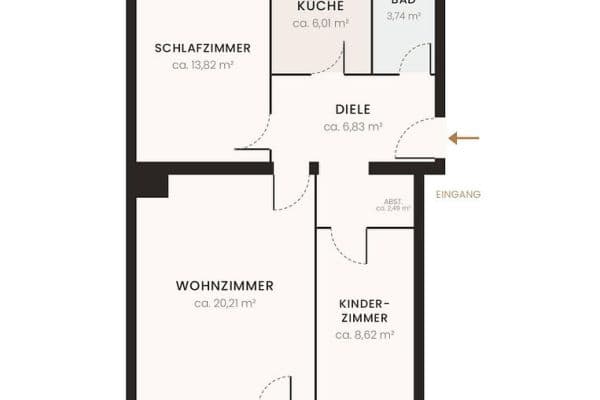 3 bedroom flat for sale, 64 m², Kaiser-Friedrich-Str. 72, Berlin, Berlin 3 bedroom flat for sale, 64 m², Kaiser-Friedrich-Str. 72, Berlin, Berlin