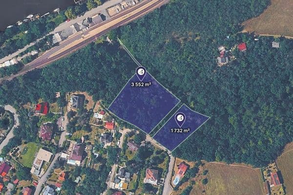 plot for sale, 5,284 m², Davle plot for sale, 5,284 m², Davle
