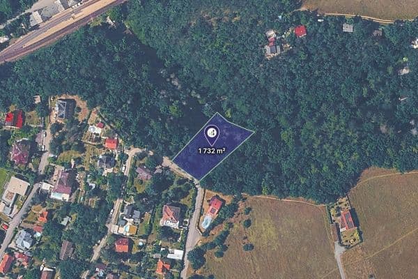 plot for sale, 1,732 m², Davle plot for sale, 1,732 m², Davle