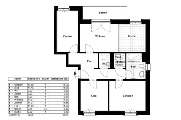 4 bedroom flat for sale, 89 m², Hamburg, Hamburg 4 bedroom flat for sale, 89 m², Hamburg, Hamburg