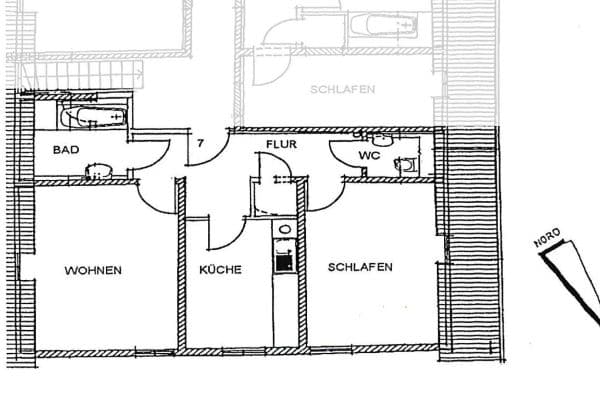 2 bedroom flat to rent, 55 m², Weiherer Str. 3, Ubstadt-Weiher 2 bedroom flat to rent, 55 m², Weiherer Str. 3, Ubstadt-Weiher