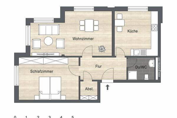 3 bedroom flat to rent, 79 m², Wilhelmstraße 1-5, Neuss 3 bedroom flat to rent, 79 m², Wilhelmstraße 1-5, Neuss