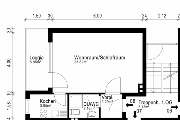 1 bedroom flat to rent, 37 m², Niddablick 1, Bad Vilbel 1 bedroom flat to rent, 37 m², Niddablick 1, Bad Vilbel