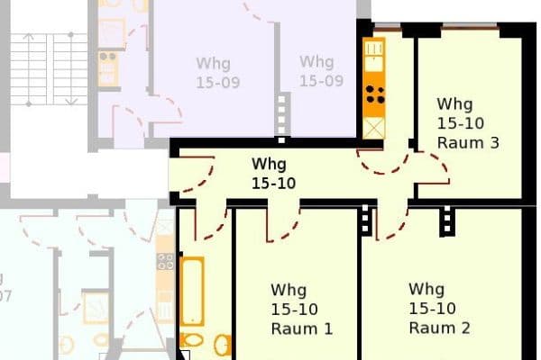 3 bedroom flat to rent, 76 m², Struckmannstr. 15, Hildesheim 3 bedroom flat to rent, 76 m², Struckmannstr. 15, Hildesheim