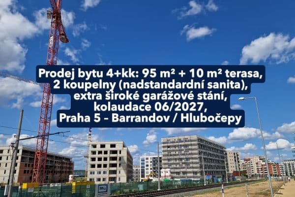 3 bedroom with open-plan kitchen flat for sale, 105 m², Gollové, Praha 3 bedroom with open-plan kitchen flat for sale, 105 m², Gollové, Praha