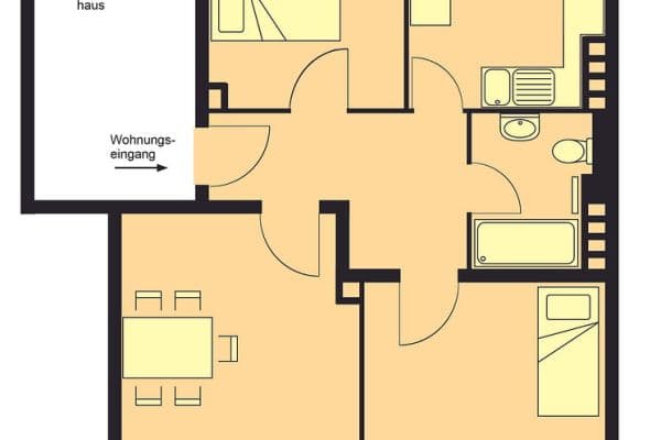 3 bedroom flat to rent, 60 m², Kiel, Schleswig-Holstein 3 bedroom flat to rent, 60 m², Kiel, Schleswig-Holstein