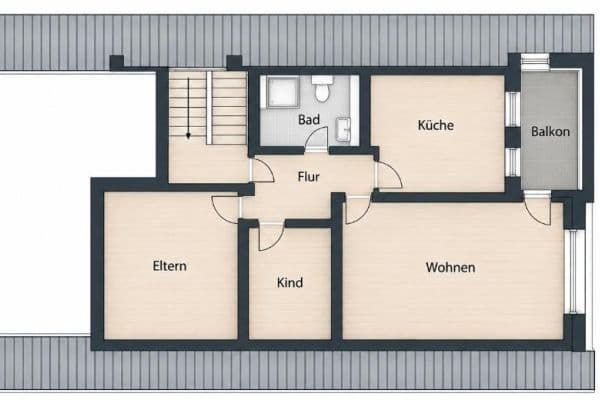 3 bedroom flat for sale, 67 m², Neusäß 3 bedroom flat for sale, 67 m², Neusäß