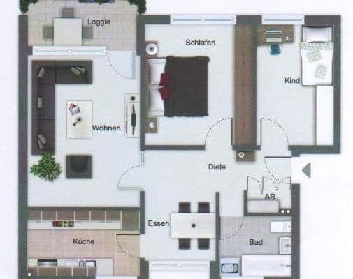 2 bedroom with open-plan kitchen flat for sale, 76 m², Schäffleweg 9A, Dortmund, North Rhine-Westphalia 2 bedroom with open-plan kitchen flat for sale, 76 m², Schäffleweg 9A, Dortmund, North Rhine-Westphalia