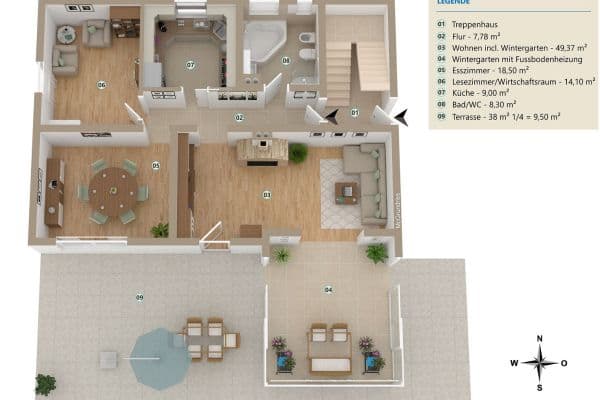 house for sale, 204 m², Baldham, Bavaria house for sale, 204 m², Baldham, Bavaria