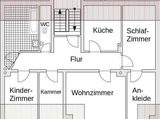 2 bedroom with open-plan kitchen flat to rent, 85 m², Worms am Rhein 2 bedroom with open-plan kitchen flat to rent, 85 m², Worms am Rhein