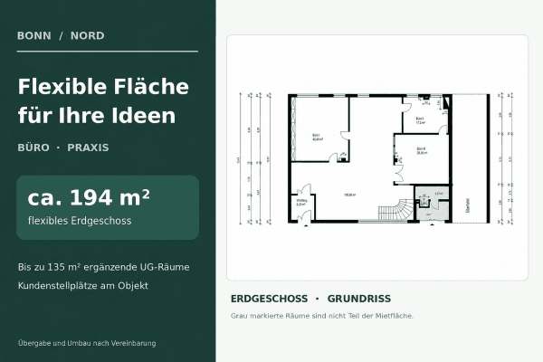 office to rent, 329 m², Bonn office to rent, 329 m², Bonn