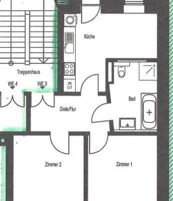 2 bedroom flat to rent, 74 m², Leipzig, Saxony 2 bedroom flat to rent, 74 m², Leipzig, Saxony
