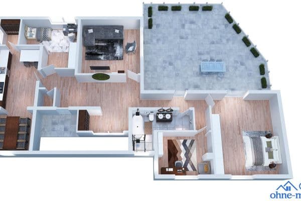 4 bedroom flat to rent, 160 m², Brombachtal 4 bedroom flat to rent, 160 m², Brombachtal