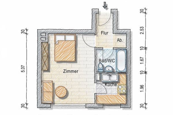 1 bedroom flat for sale, 31 m², Berlin, Berlin 1 bedroom flat for sale, 31 m², Berlin, Berlin