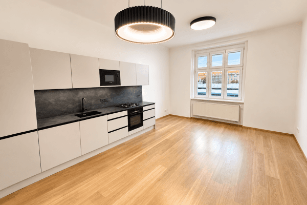 1 bedroom with open-plan kitchen flat to rent, 48 m², Čajkovského, Praha 1 bedroom with open-plan kitchen flat to rent, 48 m², Čajkovského, Praha