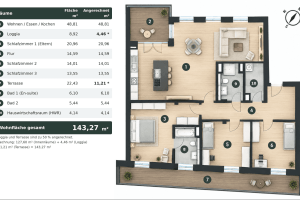 4 bedroom flat for sale, 144 m², Frankfurt am Main, Hesse 4 bedroom flat for sale, 144 m², Frankfurt am Main, Hesse