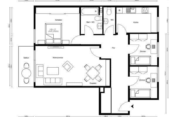 4 bedroom flat for sale, 93 m², Holtwisch 6, Hamburg 4 bedroom flat for sale, 93 m², Holtwisch 6, Hamburg