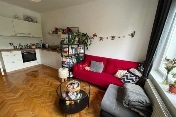 1 bedroom with open-plan kitchen flat to rent, 45 m², Jičínská, Praha 1 bedroom with open-plan kitchen flat to rent, 45 m², Jičínská, Praha