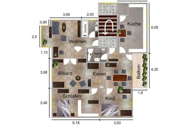 5 bedroom flat for sale, 134 m², Auf dem Holte 34, Bochum 5 bedroom flat for sale, 134 m², Auf dem Holte 34, Bochum