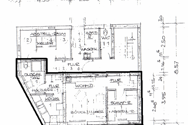 Studio flat to rent, 38 m², Stuttgart, Baden-Württemberg Studio flat to rent, 38 m², Stuttgart, Baden-Württemberg