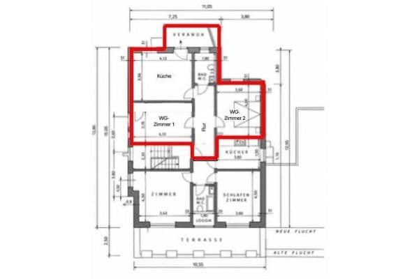 2 bedroom flat to rent, 59 m², Heinrichstraße 96, Darmstadt 2 bedroom flat to rent, 59 m², Heinrichstraße 96, Darmstadt
