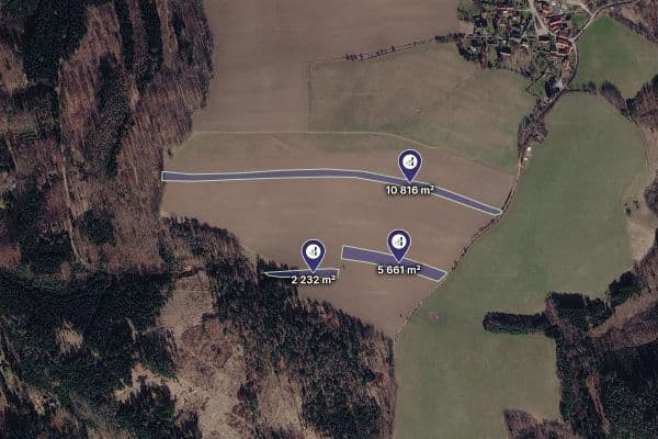 plot for sale, 1,559 m², Chocerady plot for sale, 1,559 m², Chocerady