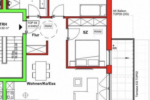 3 bedroom flat to rent, 70 m², Kammererstraße 56, Traunstein, Bavaria 3 bedroom flat to rent, 70 m², Kammererstraße 56, Traunstein, Bavaria