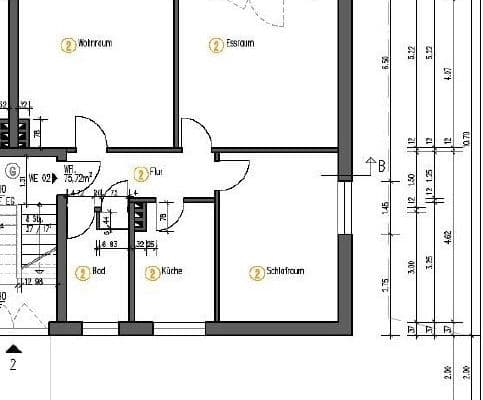 3 bedroom flat to rent, 76 m², Hamburg 3 bedroom flat to rent, 76 m², Hamburg