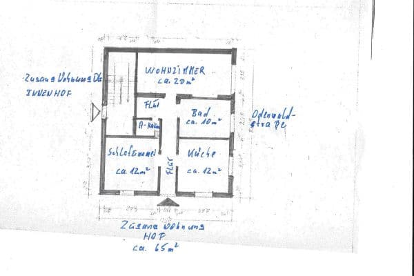 2 bedroom flat to rent, 65 m², Odenwaldstraße 39, Otzberg 2 bedroom flat to rent, 65 m², Odenwaldstraße 39, Otzberg