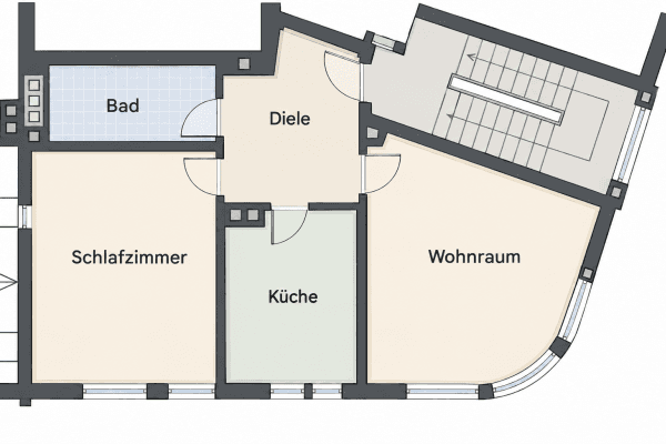 1 bedroom with open-plan kitchen flat to rent, 51 m², Frohnhauserstraße 137, Essen 1 bedroom with open-plan kitchen flat to rent, 51 m², Frohnhauserstraße 137, Essen