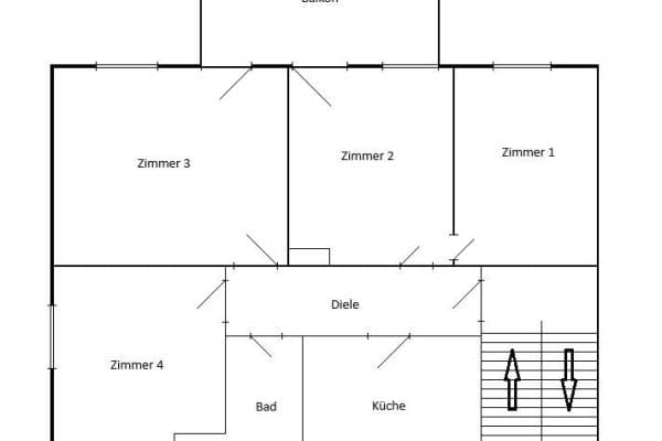 4 bedroom flat to rent, 99 m², Glindower Chausseestr. 145, Werder OT Glindow 4 bedroom flat to rent, 99 m², Glindower Chausseestr. 145, Werder OT Glindow