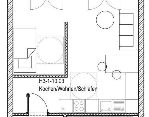 1 bedroom flat to rent, 48 m², Regener Straße 65, Berlin, Berlin 1 bedroom flat to rent, 48 m², Regener Straße 65, Berlin, Berlin