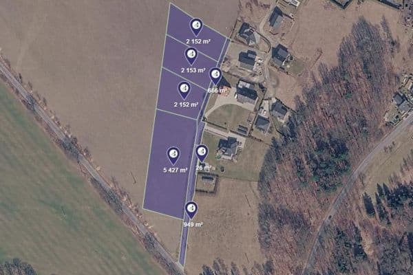 plot for sale, 3,484 m², Rychnov u Jablonce nad Nisou plot for sale, 3,484 m², Rychnov u Jablonce nad Nisou