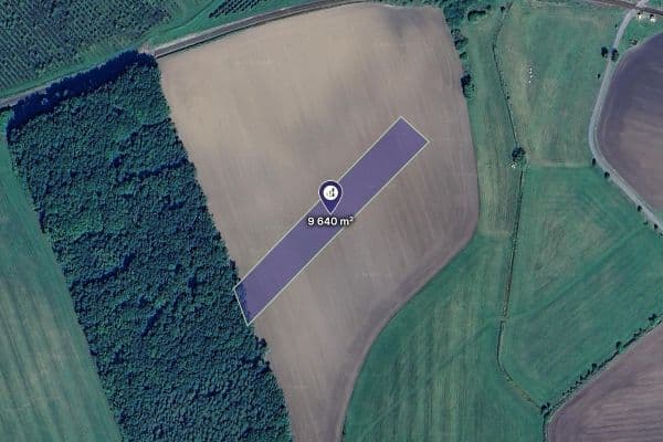 plot for sale, 9,640 m², Kovač, Královéhradecký Region plot for sale, 9,640 m², Kovač, Královéhradecký Region