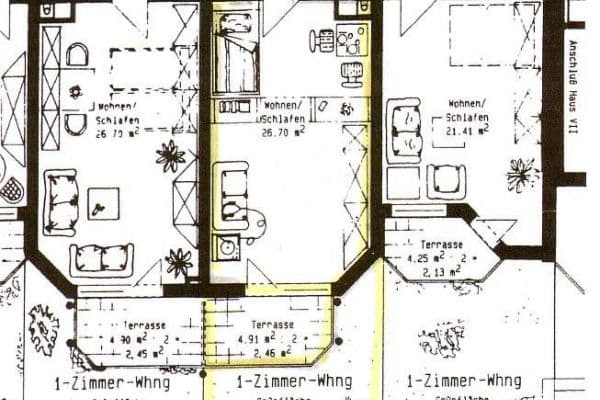 1 bedroom flat to rent, 42 m², Erlangen, Bavaria 1 bedroom flat to rent, 42 m², Erlangen, Bavaria