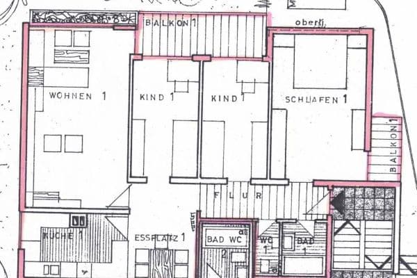 3 bedroom with open-plan kitchen flat to rent, 93 m², Stuttgart 3 bedroom with open-plan kitchen flat to rent, 93 m², Stuttgart