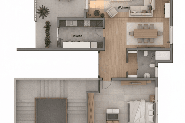 1 bedroom with open-plan kitchen flat to rent, 135 m², Bergisch Gladbach Frankenforst 1 bedroom with open-plan kitchen flat to rent, 135 m², Bergisch Gladbach Frankenforst