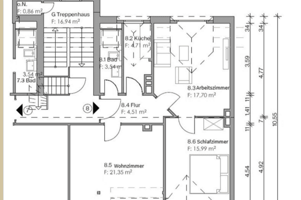 3 bedroom flat for sale, 70 m², Burgstrasse 26, Flensburg 3 bedroom flat for sale, 70 m², Burgstrasse 26, Flensburg
