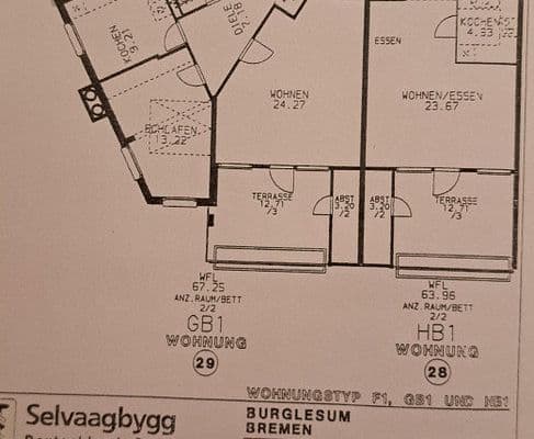 2 bedroom flat for sale, 63 m², Bremen - Burg Lesum, Bremen 2 bedroom flat for sale, 63 m², Bremen - Burg Lesum, Bremen