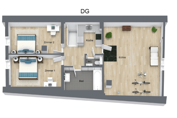3 bedroom flat to rent, 79 m², Dornstetten 3 bedroom flat to rent, 79 m², Dornstetten
