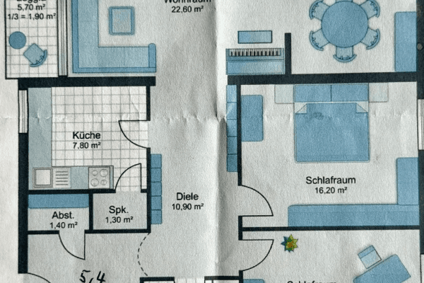 3 bedroom flat to rent, 10 m², Hackerberg 4, Krailling, Bavaria 3 bedroom flat to rent, 10 m², Hackerberg 4, Krailling, Bavaria