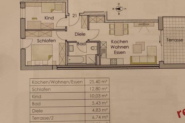 3 bedroom flat to rent, 65 m², Erhard-Prunner-Str. 23b, Markt Indersdorf, Bavaria 3 bedroom flat to rent, 65 m², Erhard-Prunner-Str. 23b, Markt Indersdorf, Bavaria