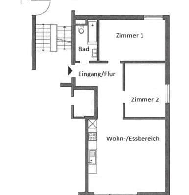 3 bedroom flat to rent, 63 m², Ziegeleiweg 25, Neustadt in Holstein 3 bedroom flat to rent, 63 m², Ziegeleiweg 25, Neustadt in Holstein