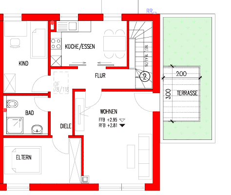 3 bedroom flat to rent, 70 m², Nürtingen 3 bedroom flat to rent, 70 m², Nürtingen