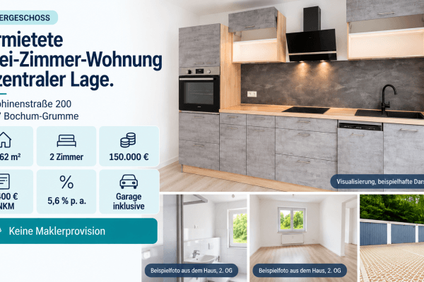 2 bedroom flat for sale, 60 m², Josephinenstraße 200, Bochum 2 bedroom flat for sale, 60 m², Josephinenstraße 200, Bochum