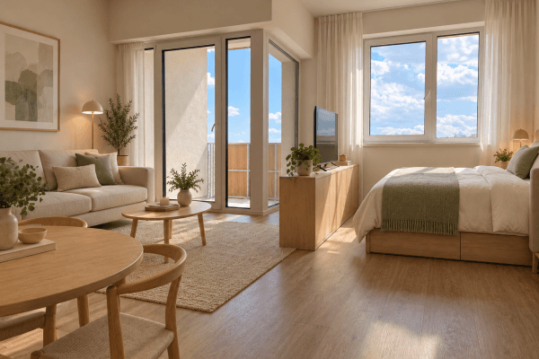 Studio flat to rent, 40 m², Loudova, Olomouc Studio flat to rent, 40 m², Loudova, Olomouc
